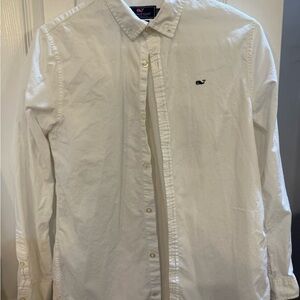 Vineyard Vines BoysClassic Cream Button-Down Shirt
